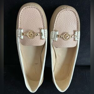 Aerosoles StitchNTurn NUWLYWED Leather Loafer Women’s 10.5M Driving Shoe